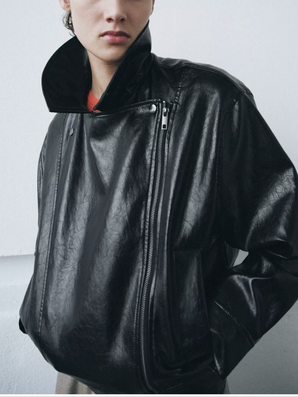 ❤️❤️SALE ENDS on SEP.5💔💔Zara FAUX LEATHER JACKET(S)